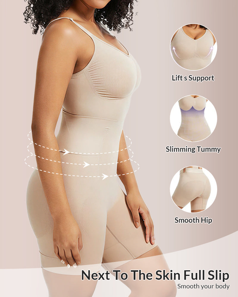 Shaping Bodysuit with Easy-Off Back Design, 6-Zone Compression