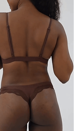 Lace Trim Seamless Panties – Soft No-Show Underwear