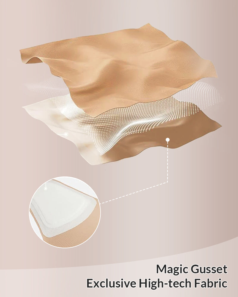 Seamless Invisible Thongs for Women – 5 Pack No-Show Panties