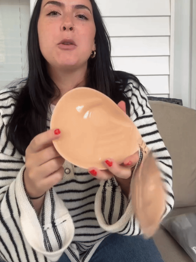 Push-Up Invisible Sticky Bra with Palm-Lift Support
