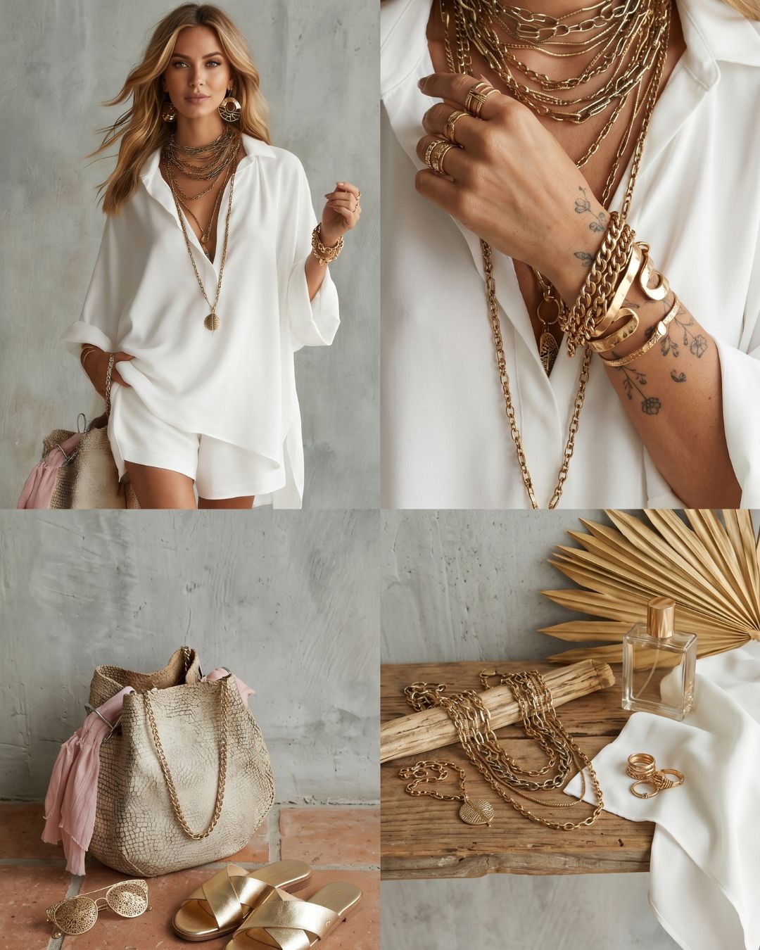 Solid Two-Piece Short Sleeve Shirt & Shorts Set with Pockets