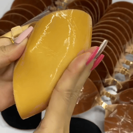 Front Closure Adhesive Invisible Bra, Strapless Silicone