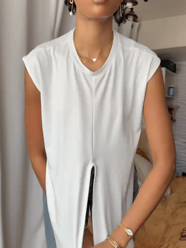 Criss-Cross Wrap Crop Top for Women