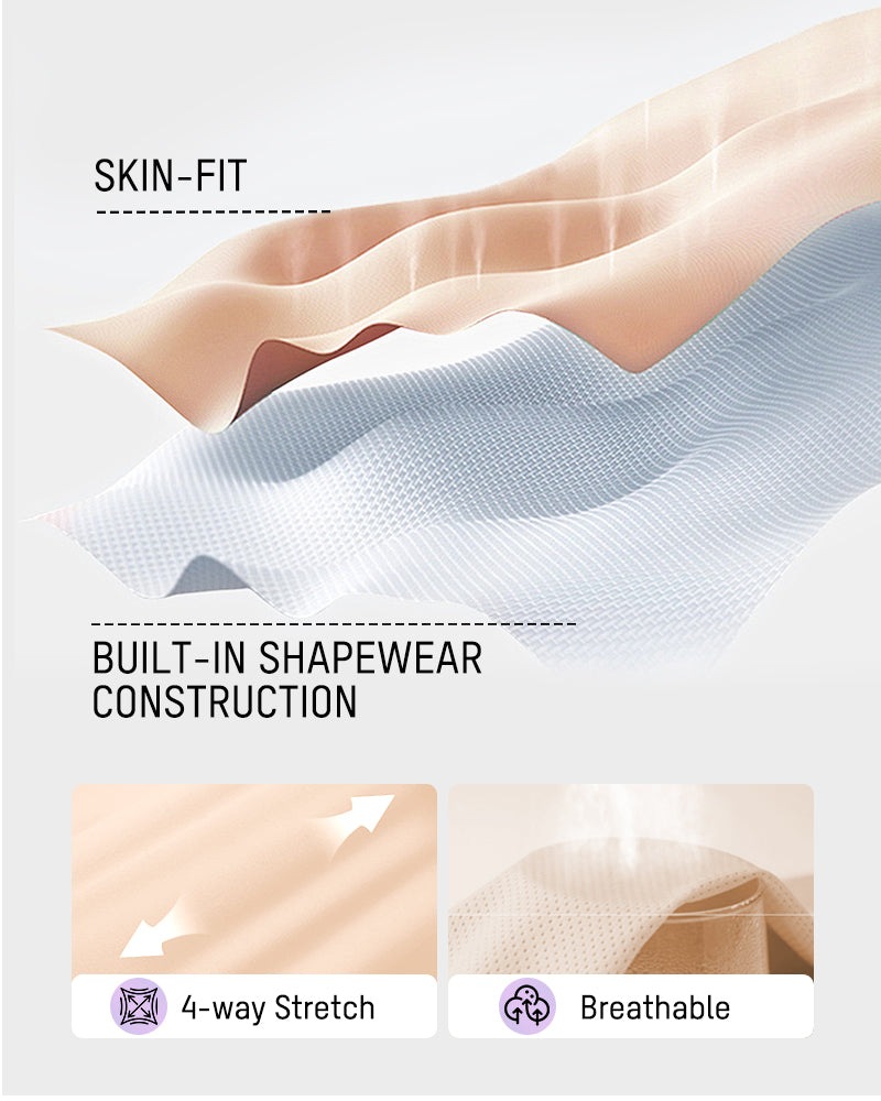 Shaping Bodysuit with Easy-Off Back Design, 6-Zone Compression