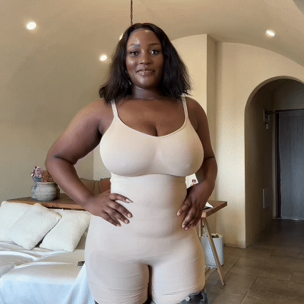 Shaping Bodysuit with Easy-Off Back Design, 6-Zone Compression