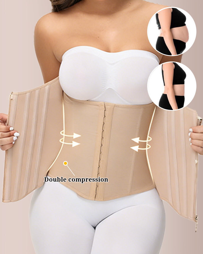Tummy Control Waist Trainer Corset – Hourglass Shapewear